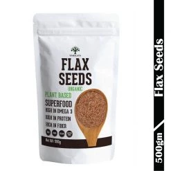 Grocery Vanalaya Organic Flax Seeds (500 G)