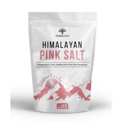 Vanalaya Pure Himalayan Pink Salt (1 Kg)