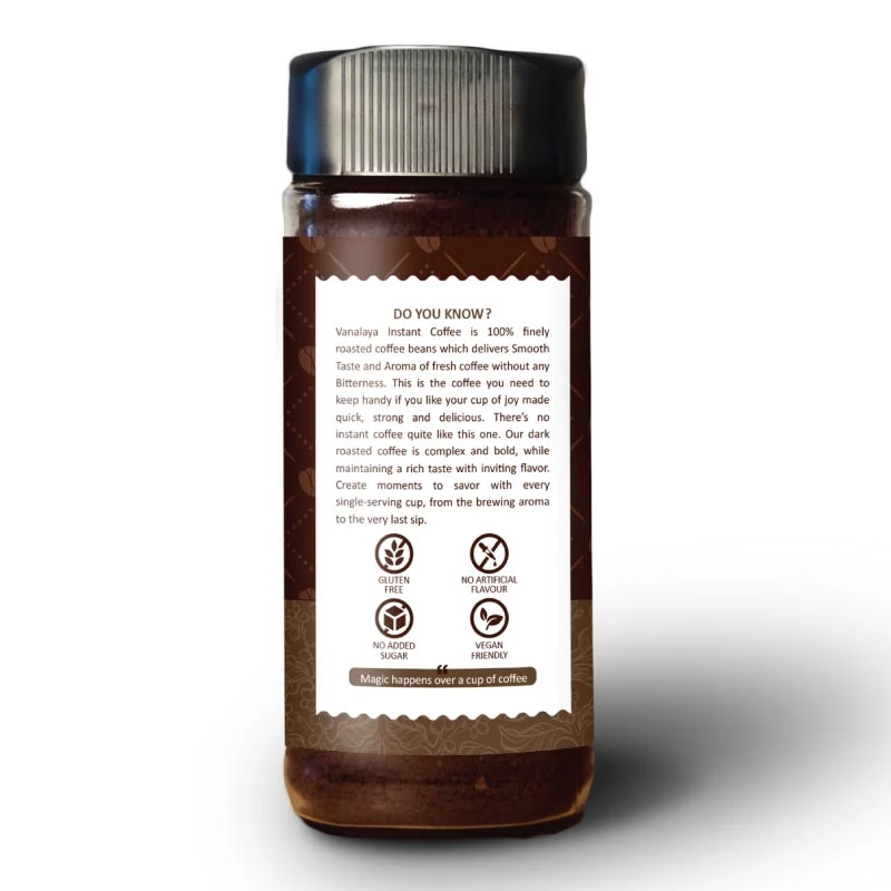 Vanalaya Premium Classic Instant Coffee (50 G) 5 Vanalaya Premium Classic Instant Coffee (50 G)