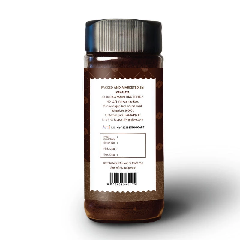 Vanalaya Premium Classic Instant Coffee (50 G) 7 Vanalaya Premium Classic Instant Coffee (50 G)