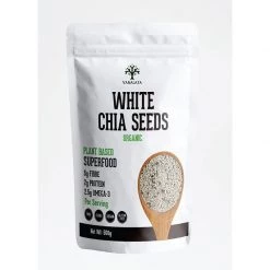 Vanalaya Organic White Chia Seeds (500 G) Grocery