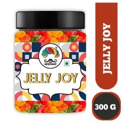 Mr Merchant Mr. Merchant Premium Jelly Bites, (300g Jar Pack) Snacks & Beverages