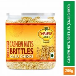 Snacks & Beverages Dhampur Green Cashew Caramel Brittles 200g