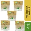 MITTAL ORGANICS PRIVATE LIMITED Grocery Mittal Organics Wheat Grain (Pack Of 5) - 1 Kg