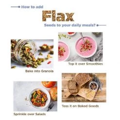 Mr Merchant Mr. Merchant Roasted Flax Seeds (Lightly Salted Alsi), (300g Jar Pack) Seeds & Nuts