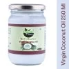 Oils Ghee & Vinegar Organic Diet Organic Cold Pressed Virgin Coconut Oil, 250 Ml