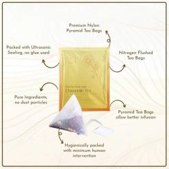 Hindraj Tea Hindraj Herbal Chamomile Tea Bags - (1 Box Of 15 Sachets) Grocery