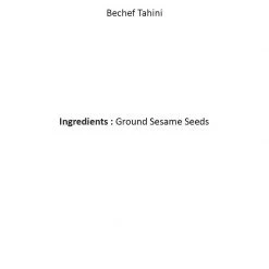 Be Cheff Bechef Tahini (300 Gms)
