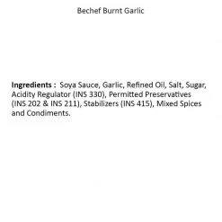 Be Cheff Spreads Sauce & Ketchup Bechef Burnt Garlic Sauce (300 Gms)