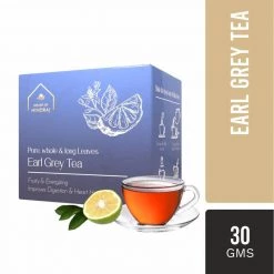 Hindraj Tea Hindraj Herbal Earl Grey Tea Bags - (1 Box Of 15 Sachets) Grocery